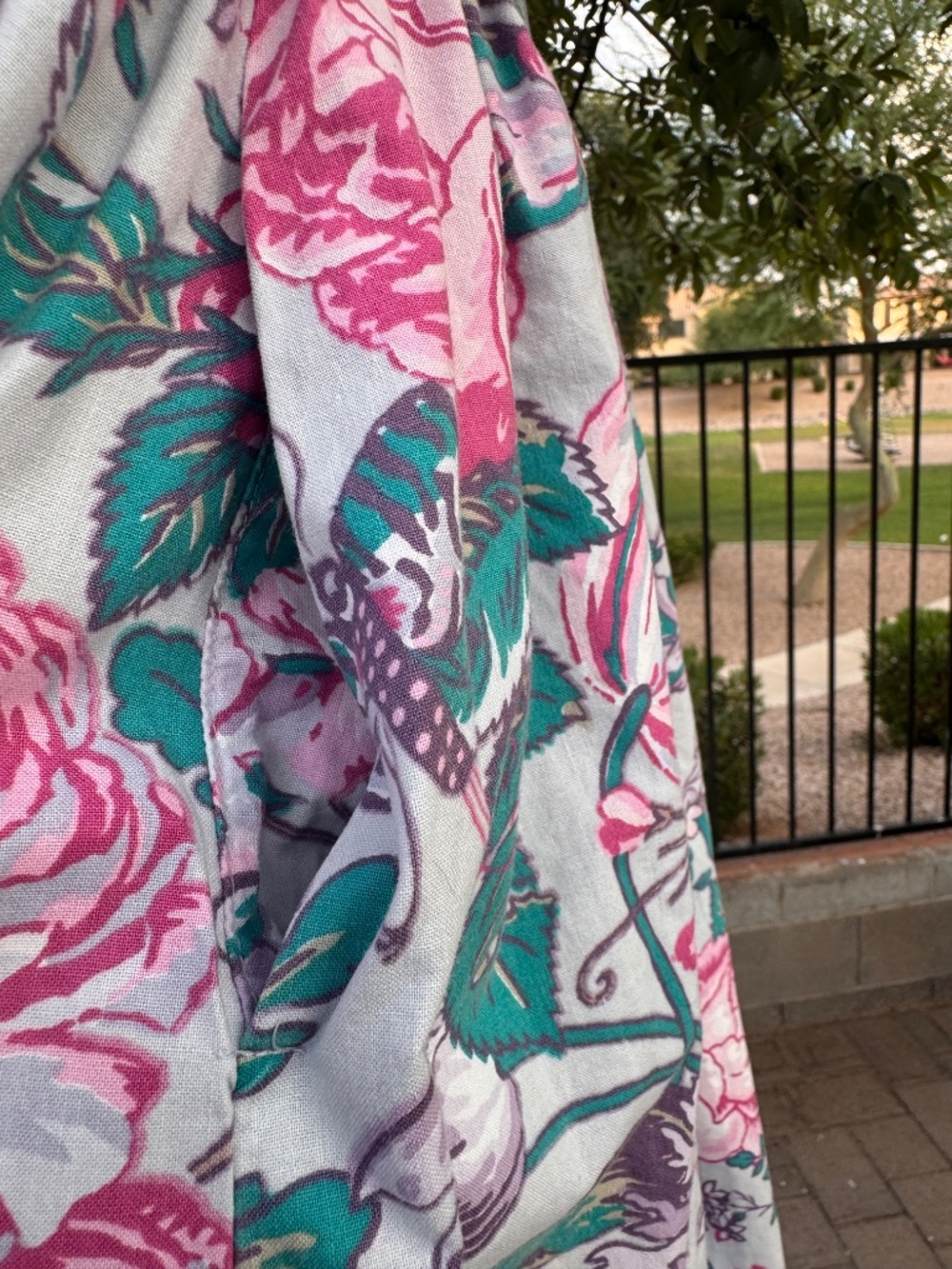 VINTAGE LAURA ASHLEY SLEEVELESS DRESS IN SIZE 14 - Picture 10 of 12